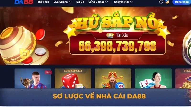 Nhà cái DA88 – Trải nghiệm tham gia cá cược hấp dẫn nhất