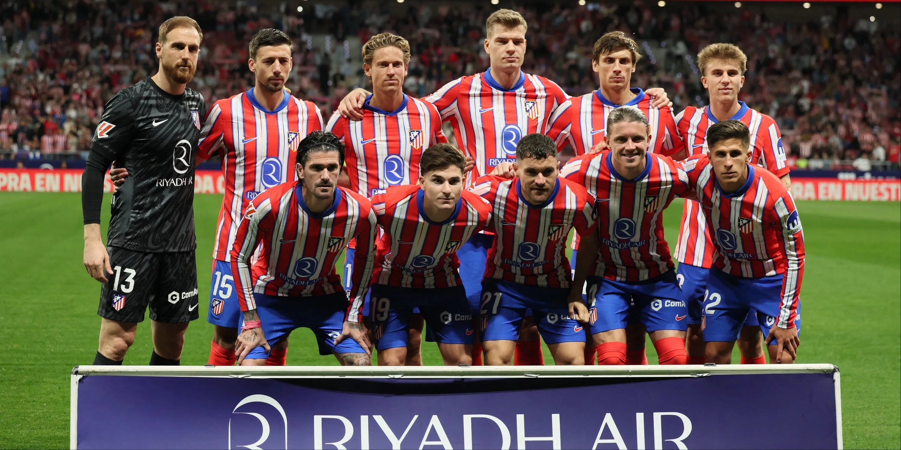 Các cầu thủ Atletico Madrid, câu lạc bộ được cho là muốn chiêu mộ Alejandro Garnacho