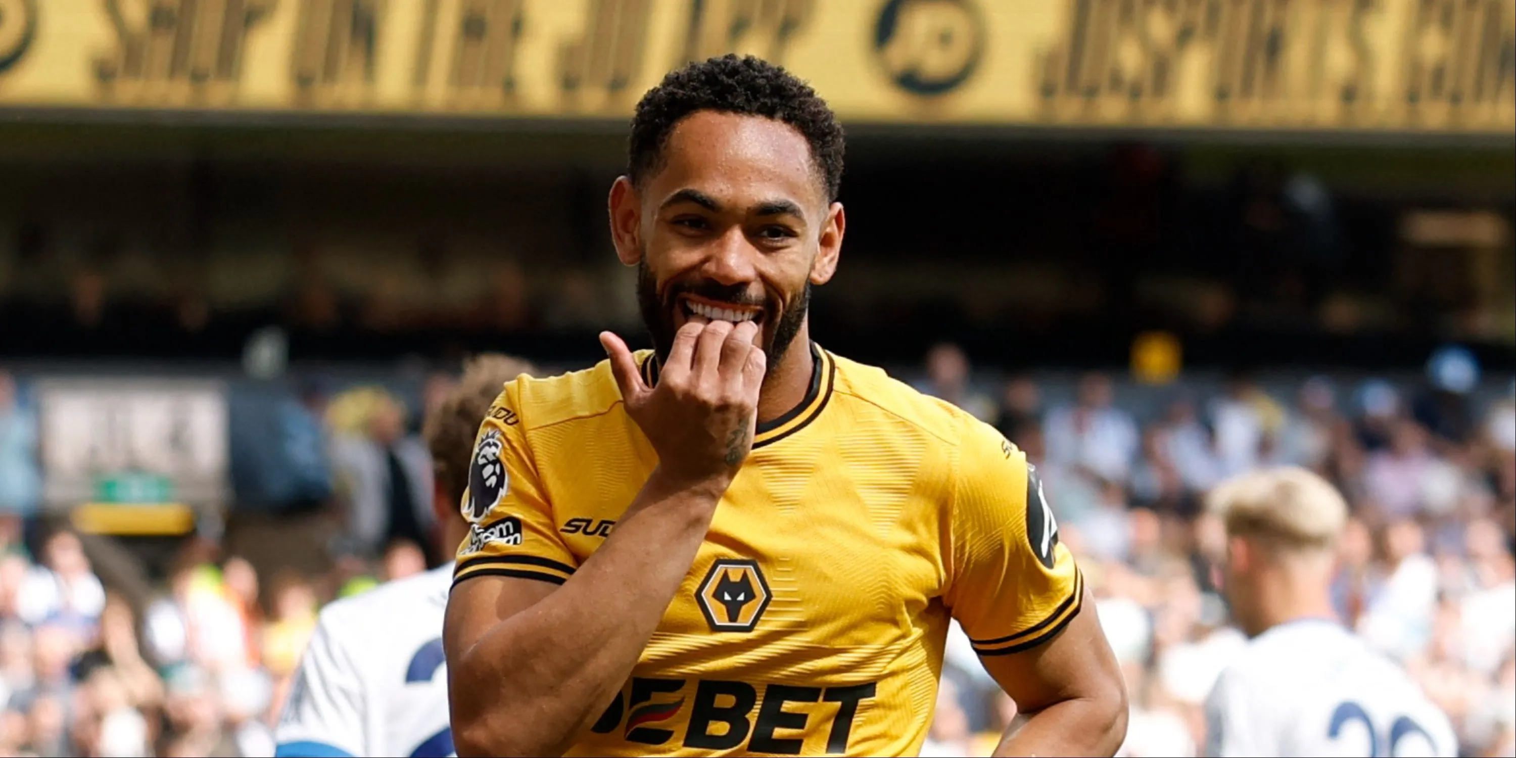 Cầu thủ Matheus Cunha của Wolves thi đấu tại Premier League
