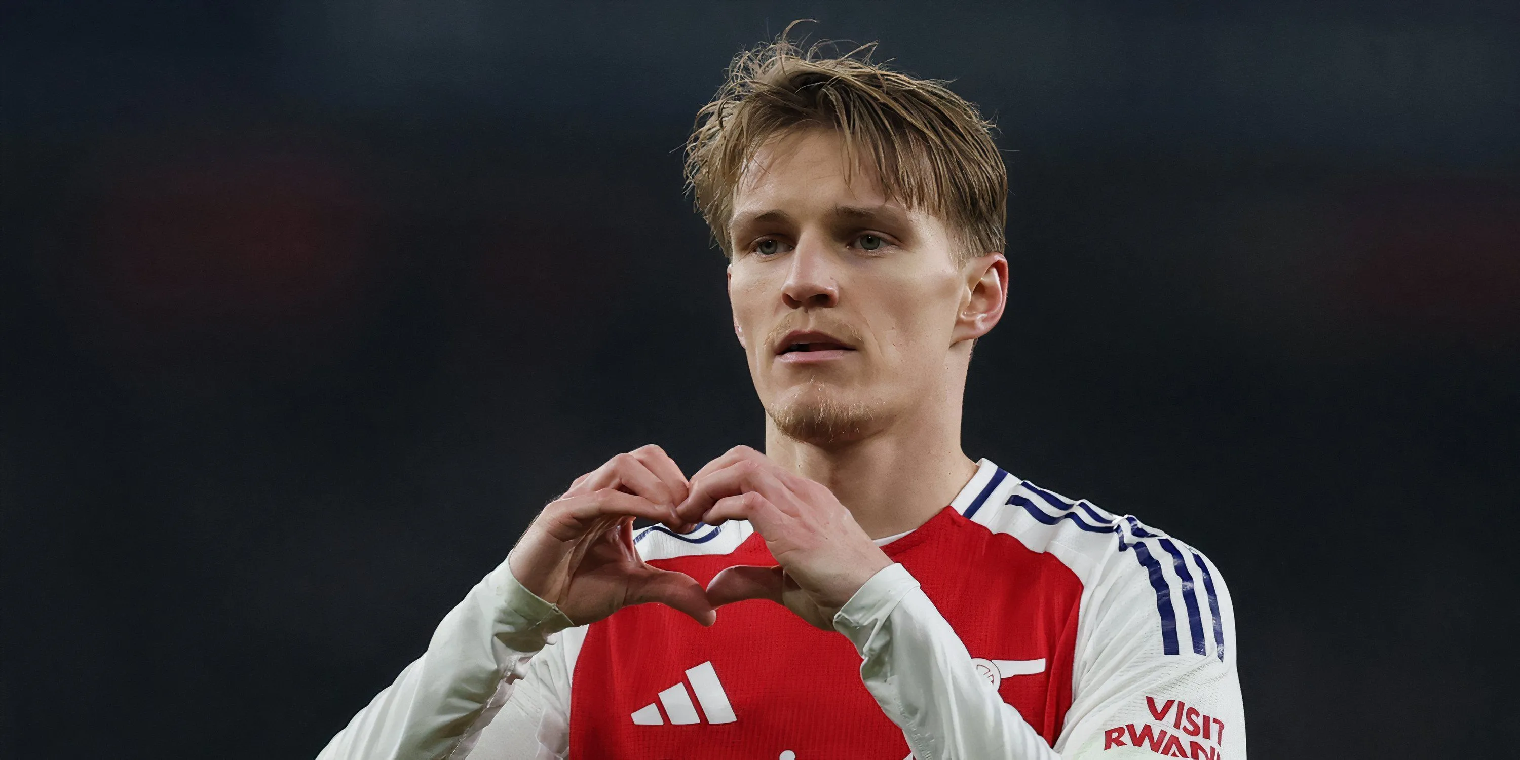 Đội trưởng Arsenal, Martin Odegaard, trong một trận đấu tại Premier League