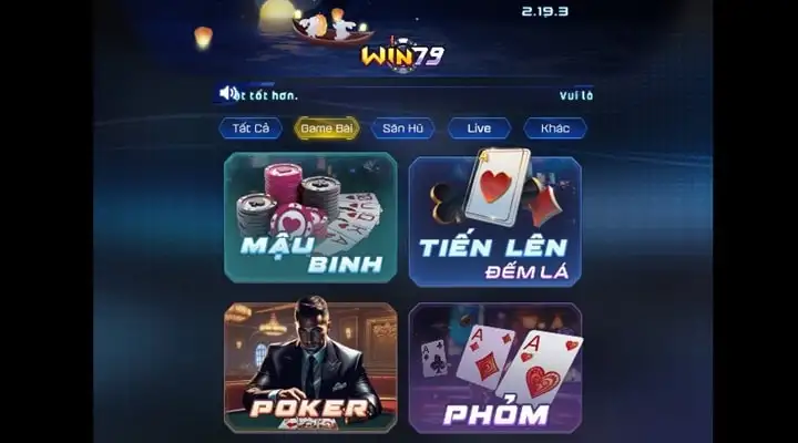 Game Bài Win79 – Trải Nghiệm Đỉnh Cao Của Thế Giới Giải Trí Trực Tuyến 5 Game Bài Win79 – Trải Nghiệm Đỉnh Cao Của Thế Giới Giải Trí Trực Tuyến
