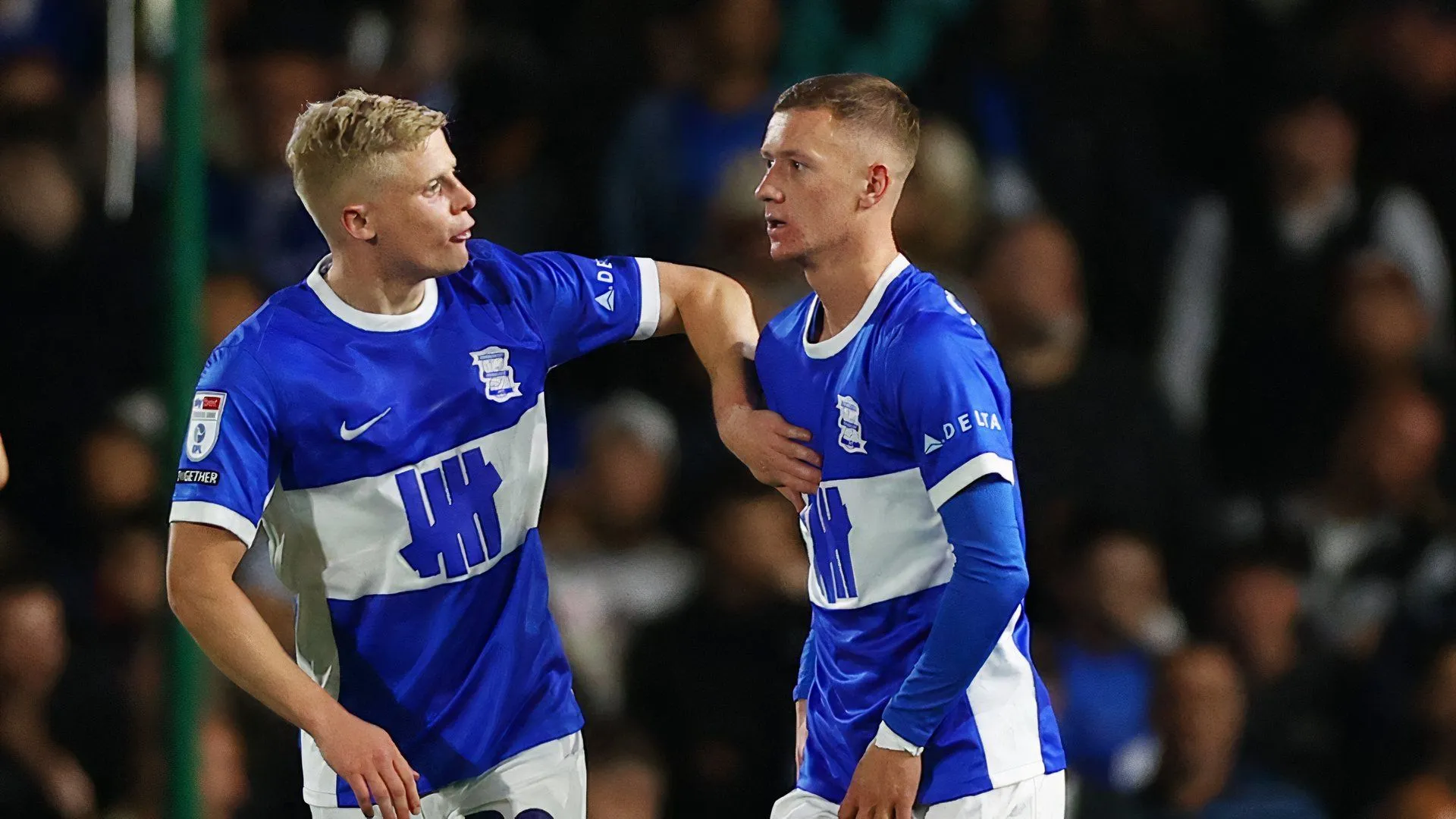 Jay Stansfield trong một trận đấu của Birmingham City