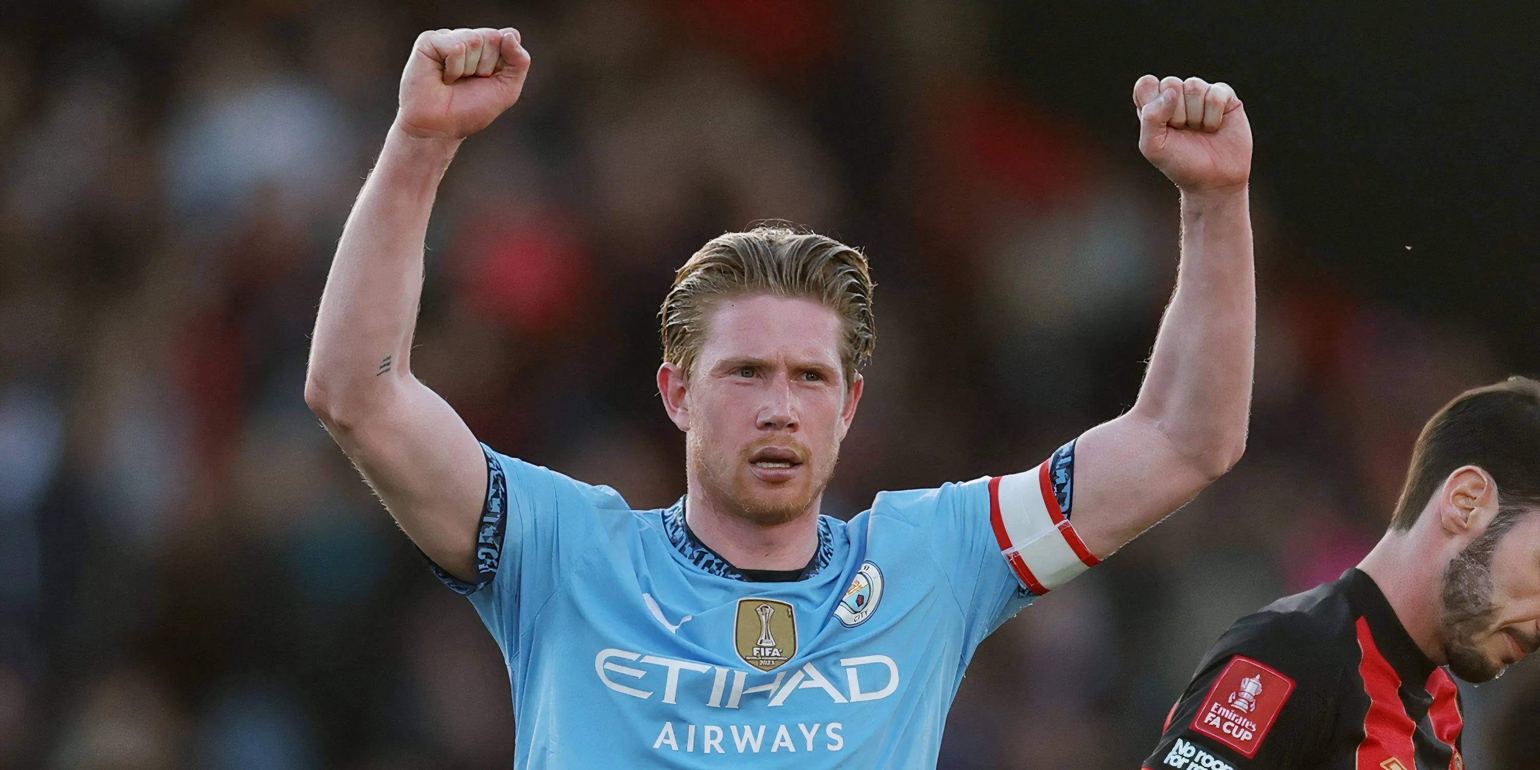 Kevin De Bruyne thi đấu cho Manchester City.