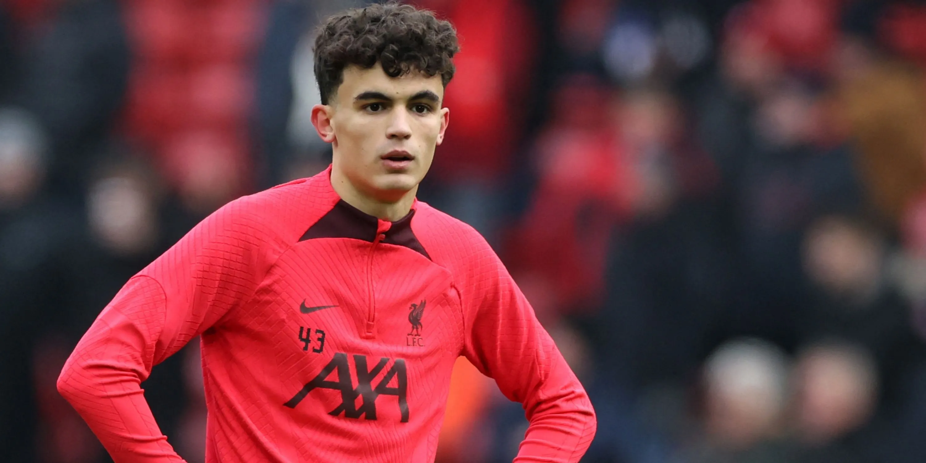 Stefan Bajcetic, tiền vệ Liverpool được cho mượn tại Las Palmas.