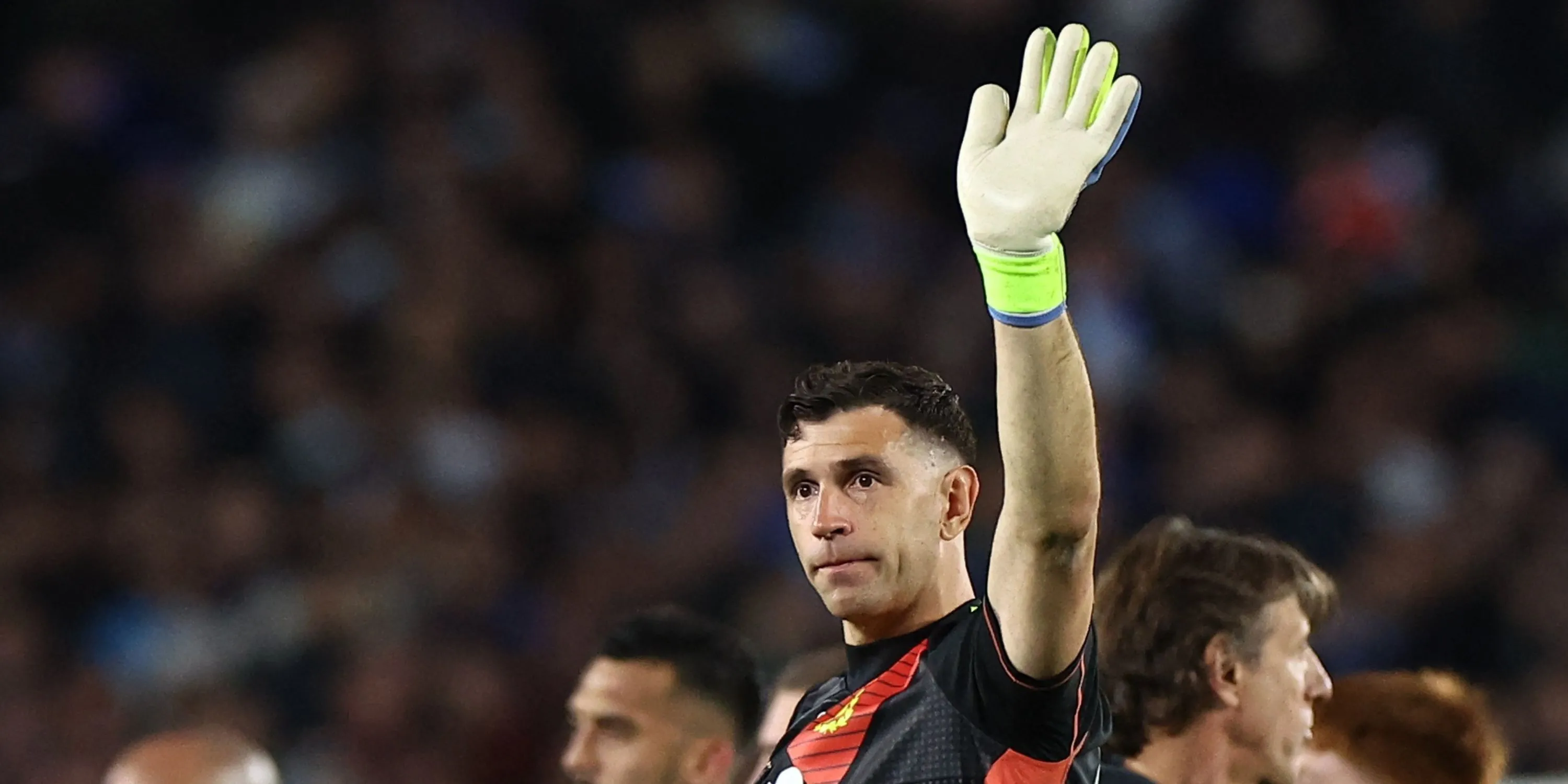 Emiliano Martinez, thủ môn Aston Villa, trong màu áo đội tuyển quốc gia