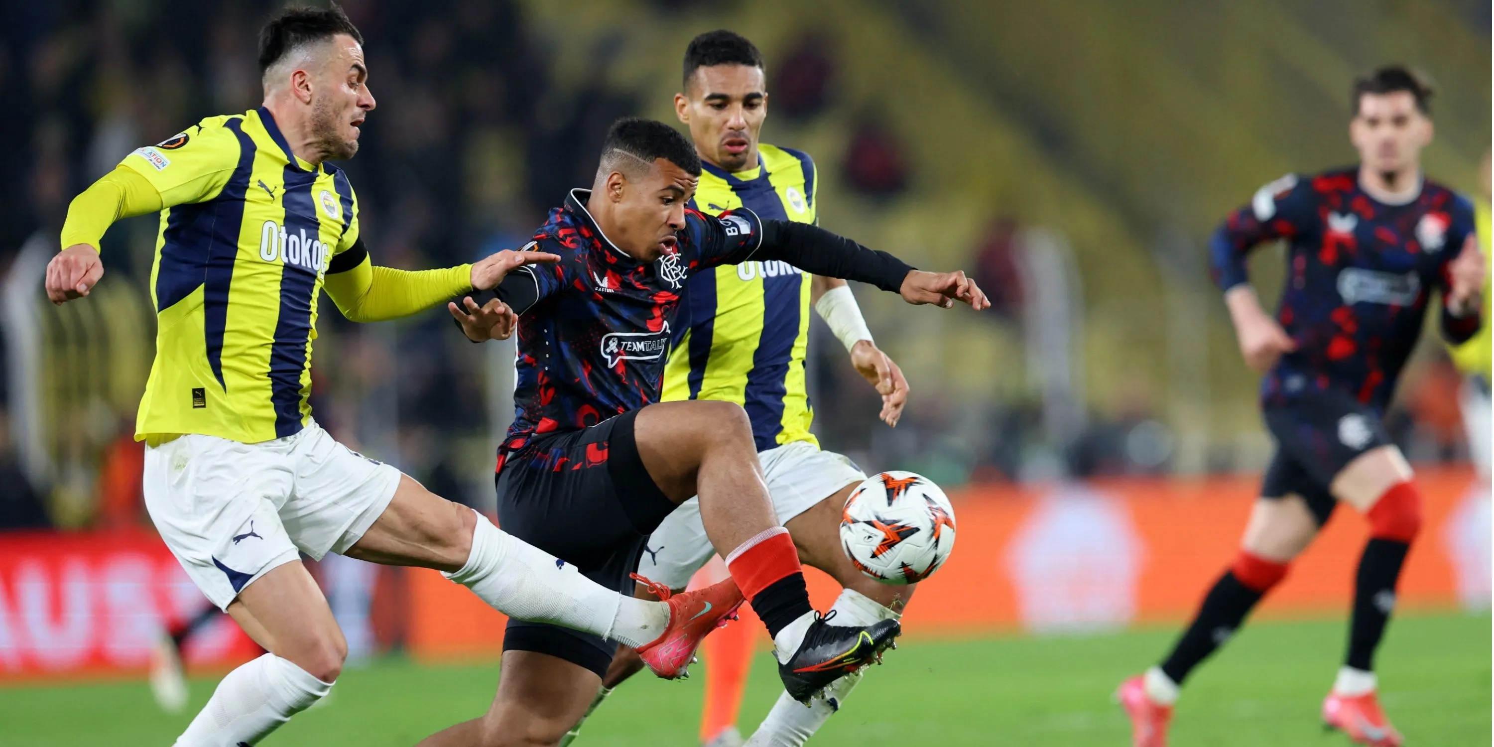 Hamza Igamane, tiền đạo của Rangers được West Ham quan tâm