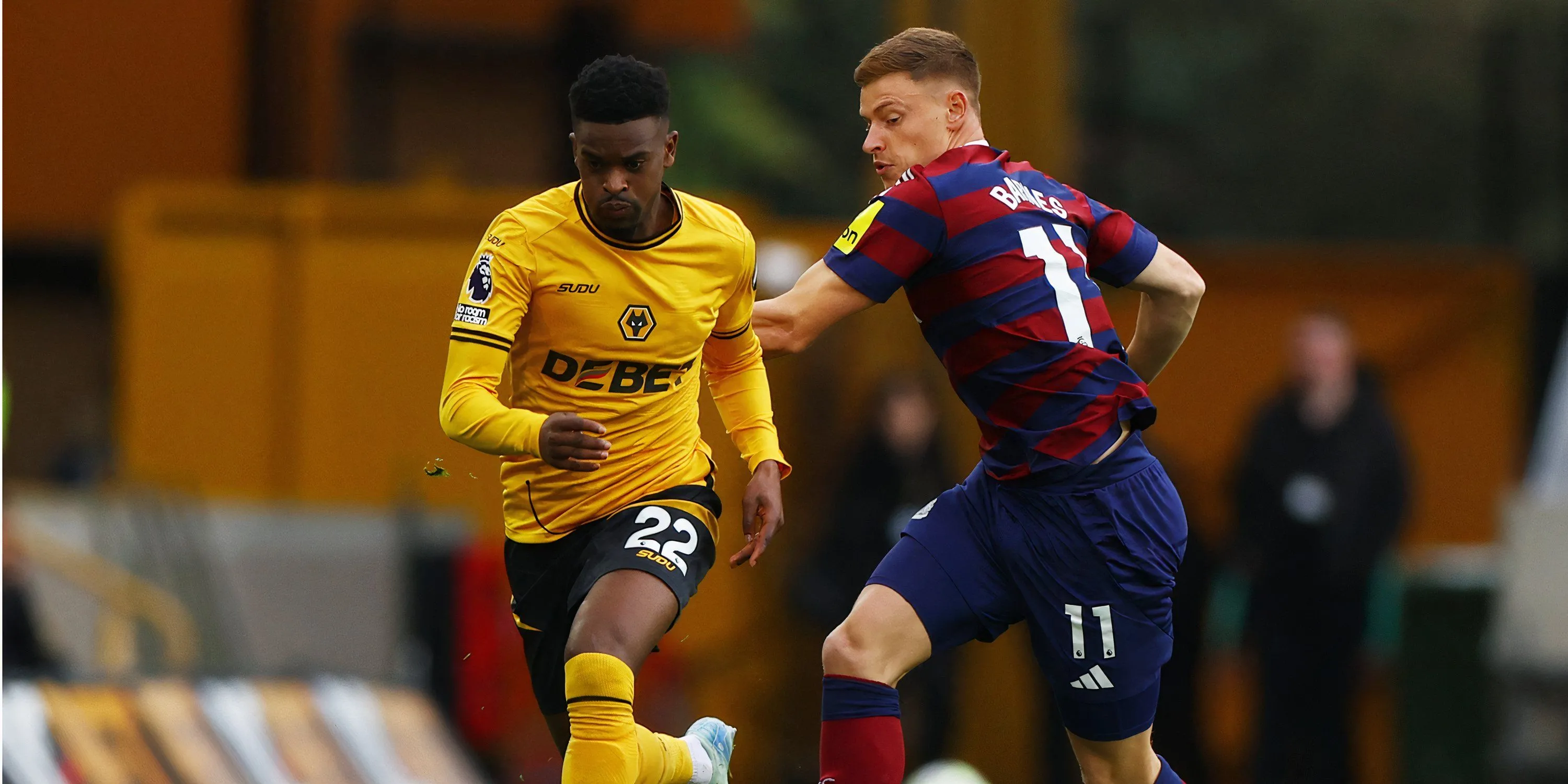 Hậu vệ cánh Nelson Semedo của Wolves