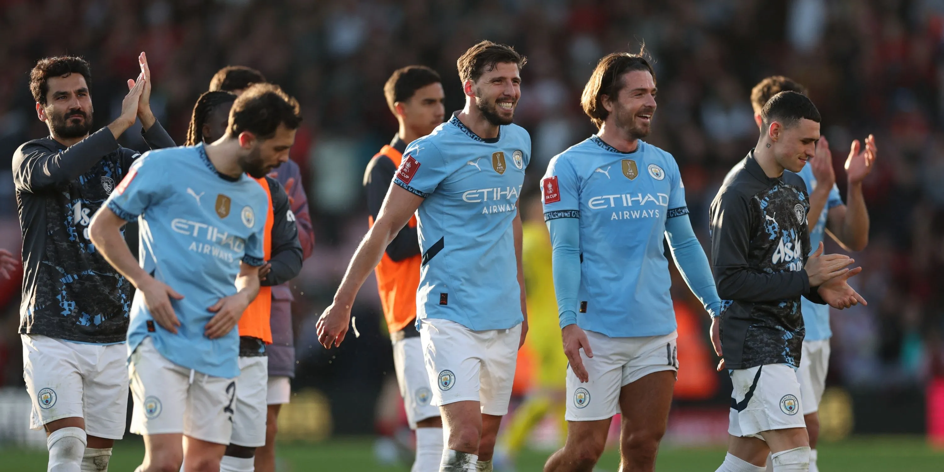 Jack Grealish trong màu áo Manchester City