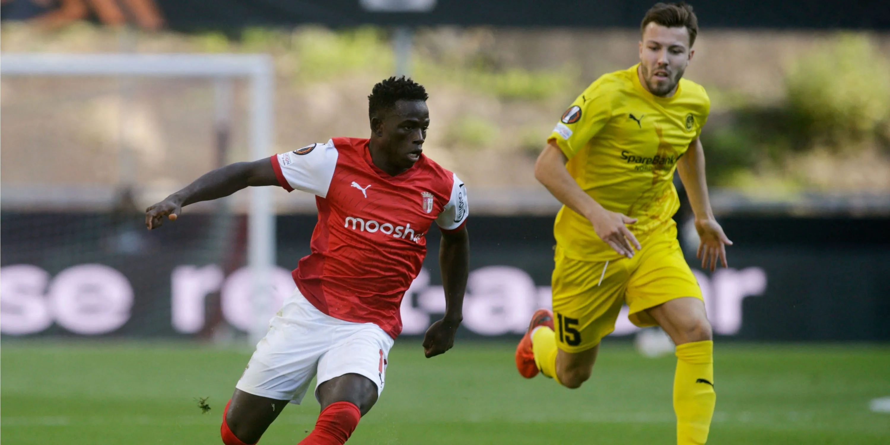 Roger Fernandes trong màu áo SC Braga