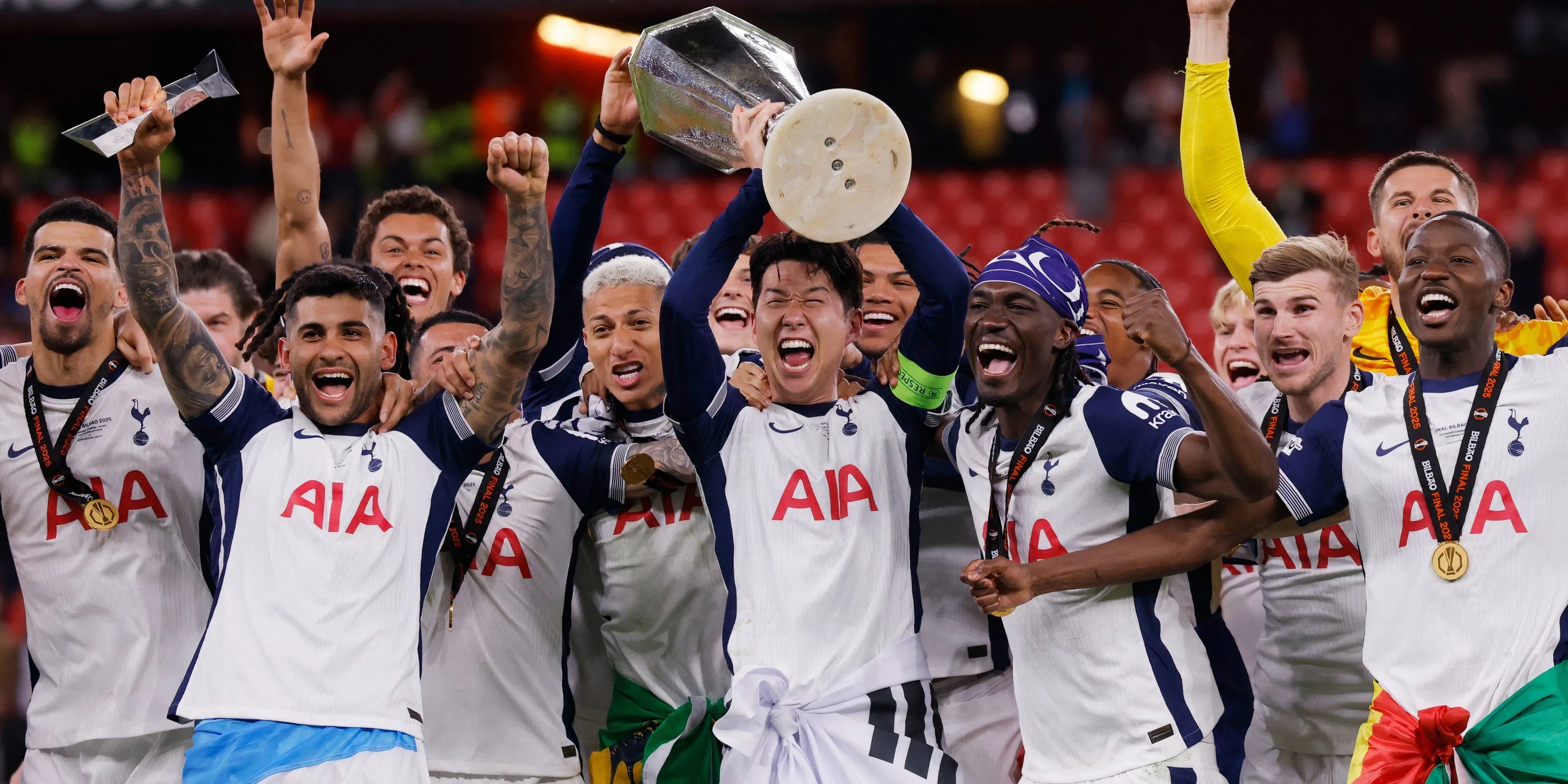 Son Heung-min và các đồng đội tại Tottenham