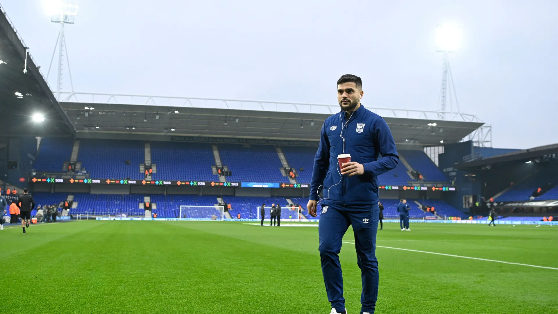 Tiền vệ Samy Morsy trong màu áo Ipswich Town