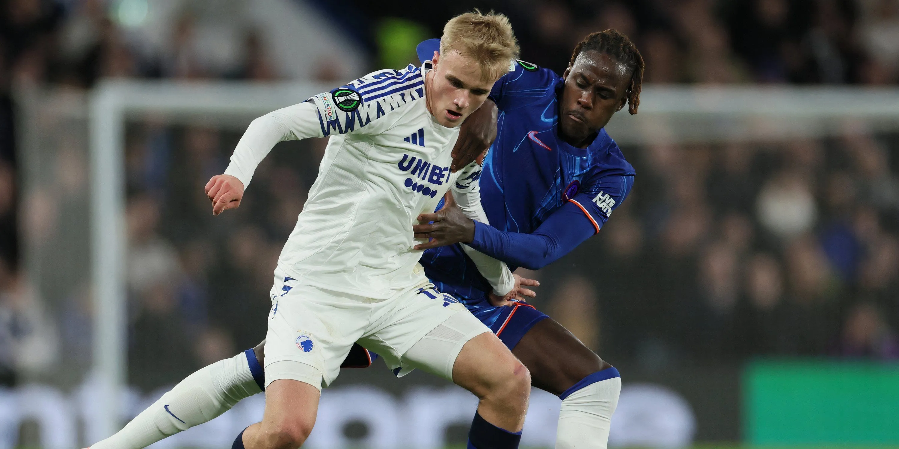 Tiền vệ Victor Froholdt trong màu áo FC Copenhagen