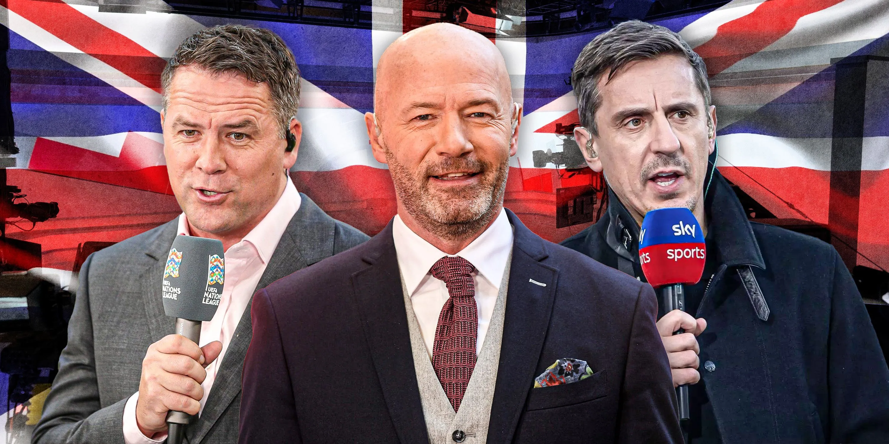 Các chuyên gia bình luận bóng đá hàng đầu Anh quốc như Gary Neville, Jamie Carragher và Alan Shearer