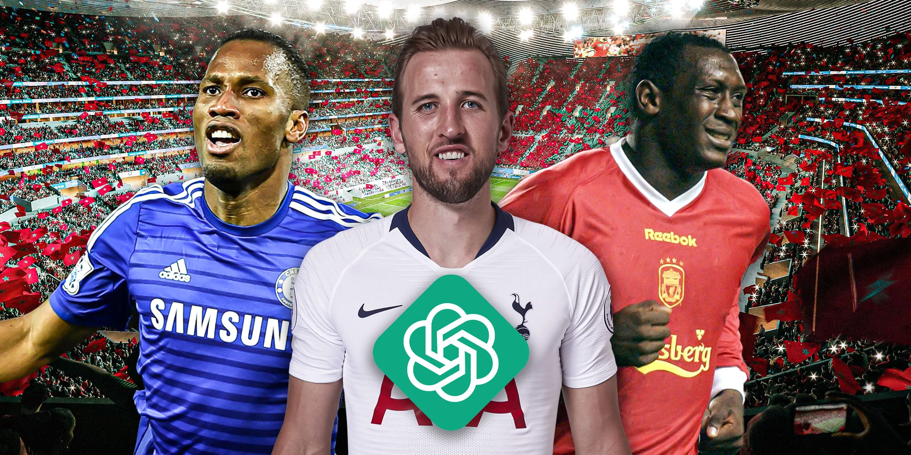 Didier Drogba, Harry Kane và Emile Heskey, biểu tượng tiền đạo Ngoại hạng Anh