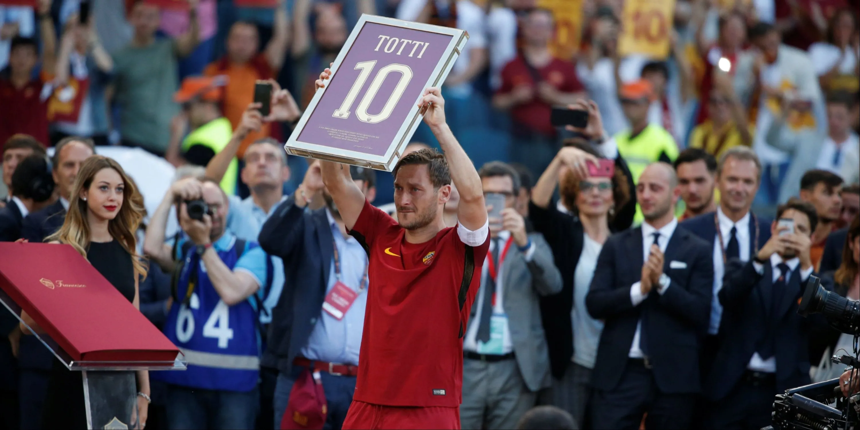 Francesco Totti trong màu áo AS Roma