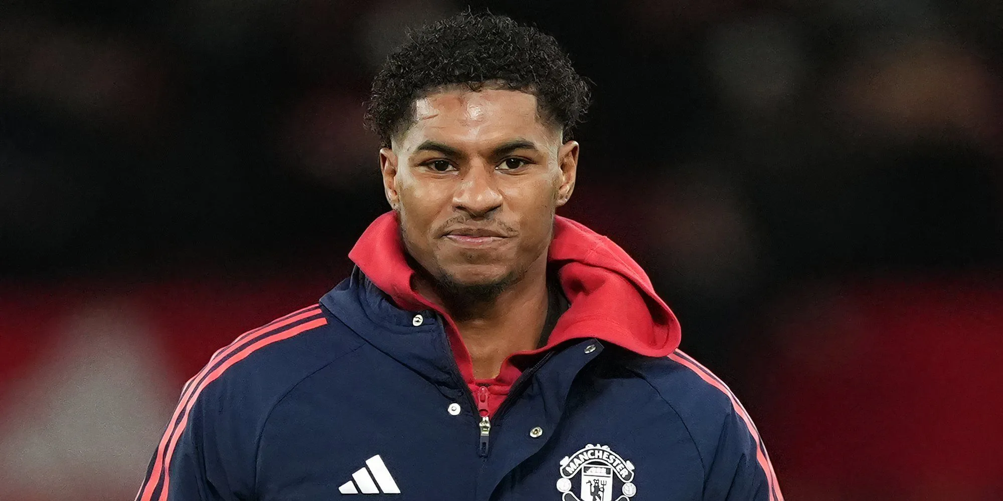 Marcus Rashford thi đấu trong màu áo Manchester United