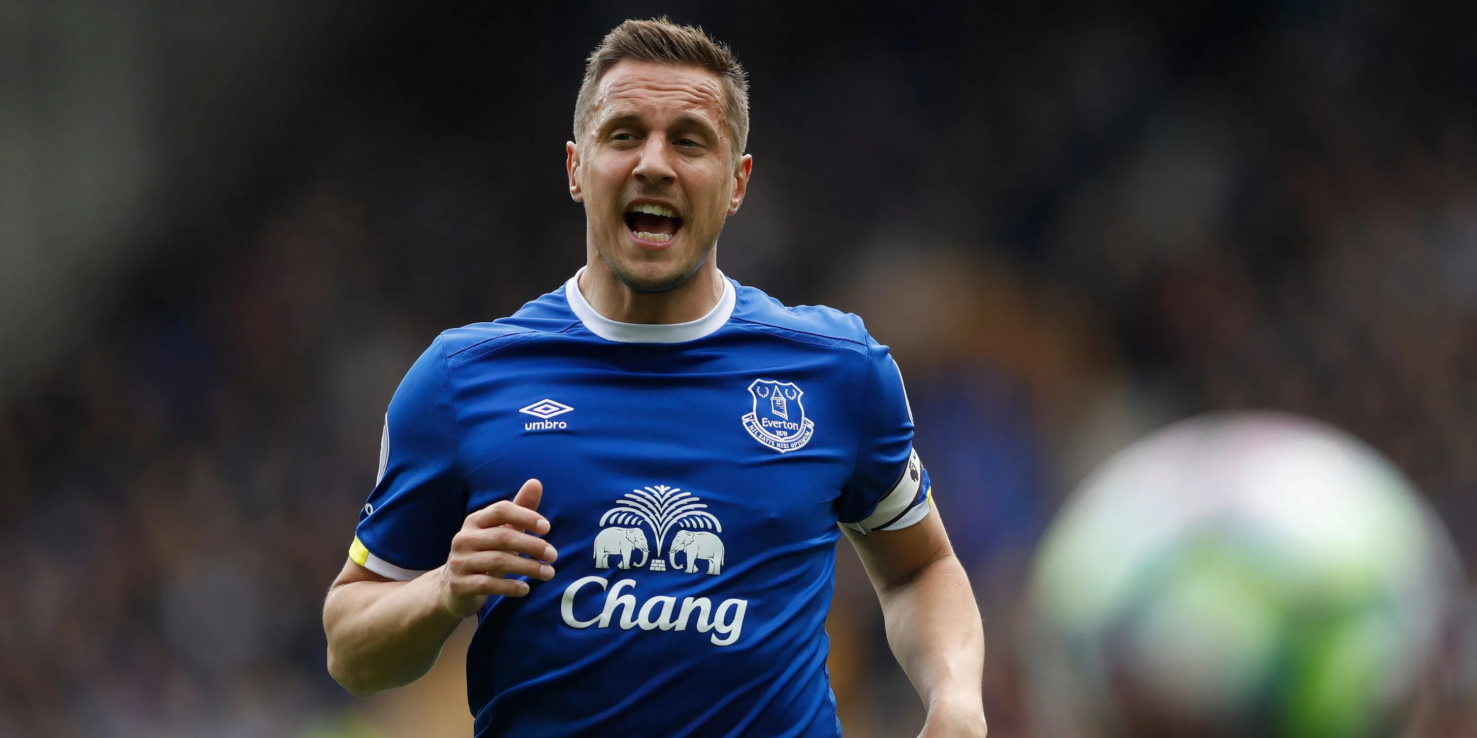 Phil Jagielka, cựu đội trưởng Everton và Sheffield United, một biểu tượng phòng ngự quả cảm tại Premier League.