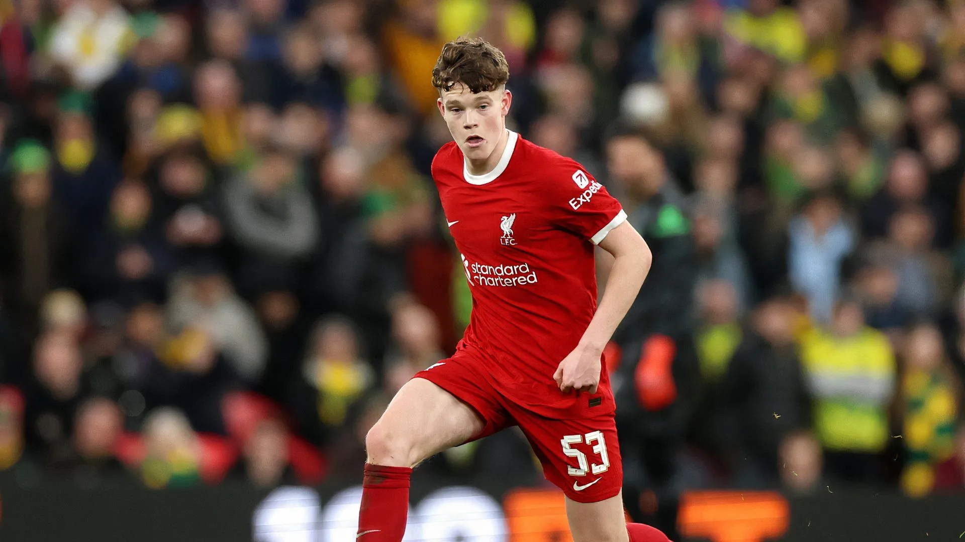 Tài năng trẻ James McConnell của Liverpool được Ipswich Town theo đuổi