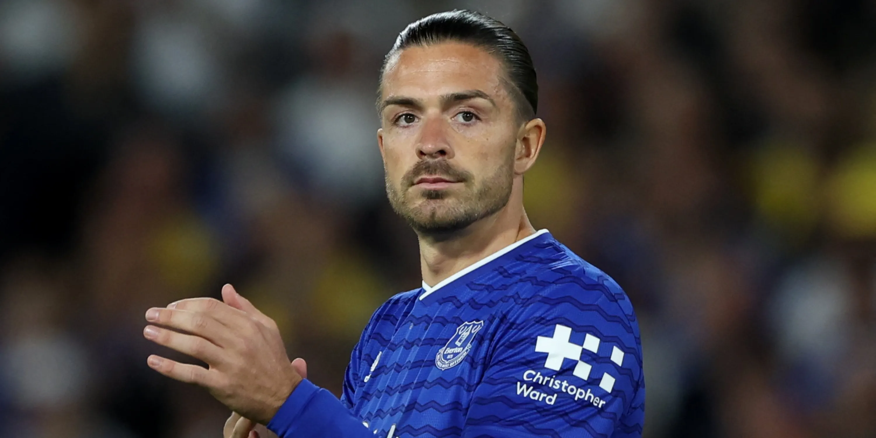 Jack Grealish trong màu áo Everton